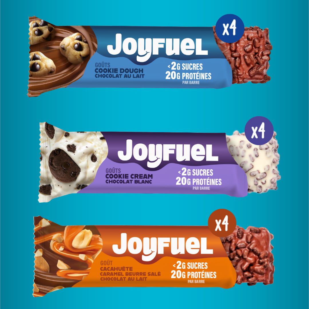 Pack incontournables Barres protéinées (x12)