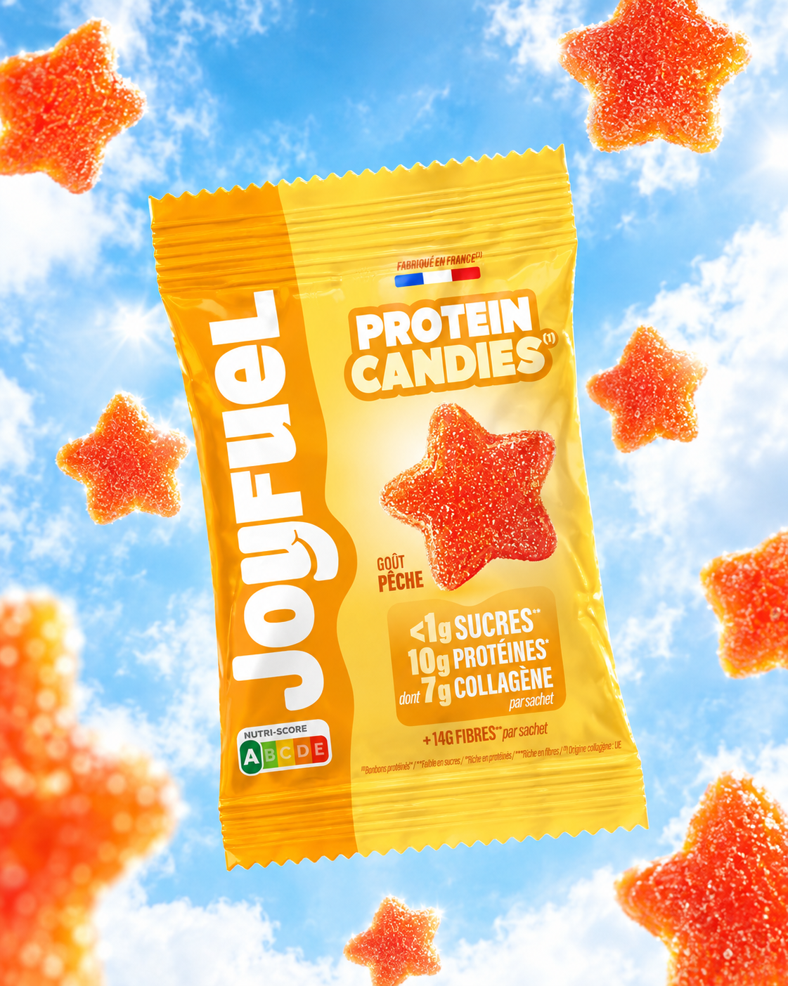 PROTEIN CANDIES PÊCHE