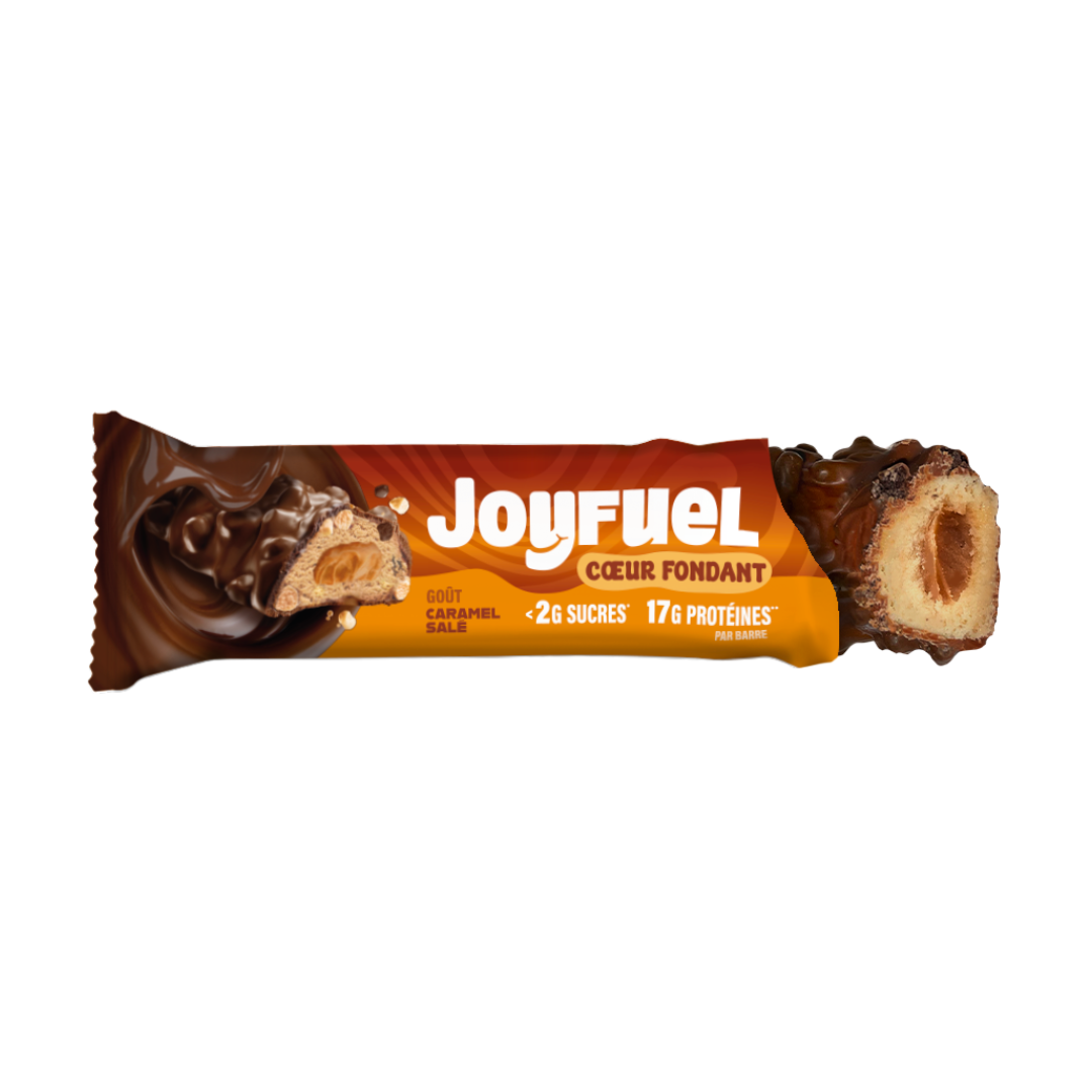 Barre protéinée Coeur Fondant Caramel Salé (x12)