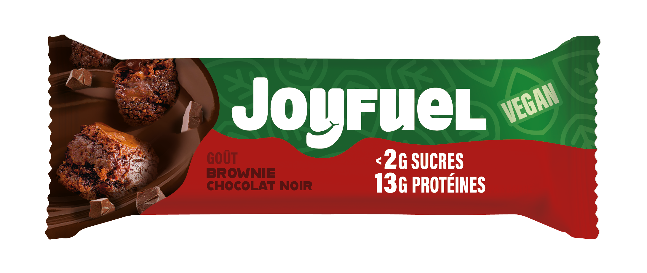 Barre protéinée Vegan Chocolat Brownie (x12)