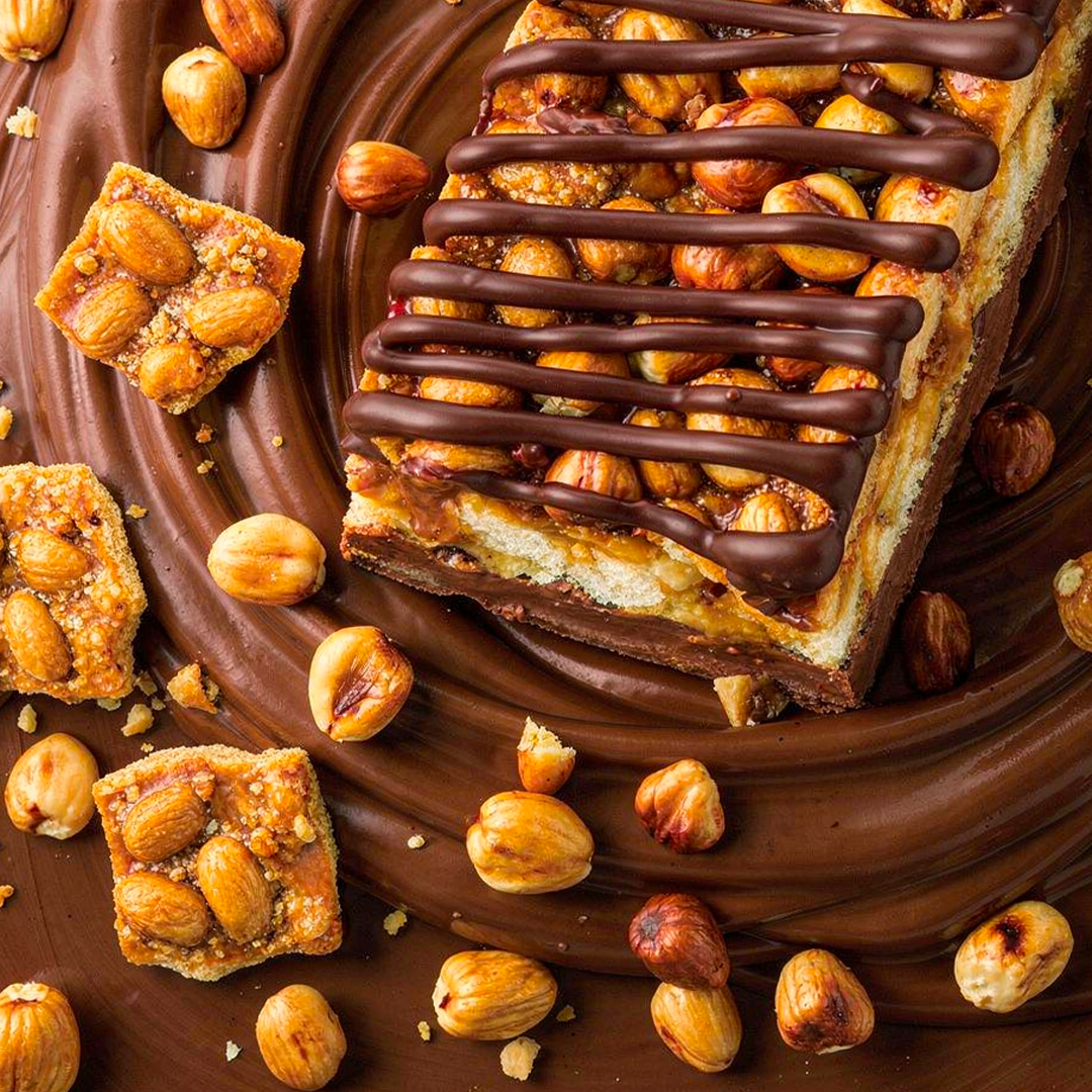 Barre protéinée Crunchy Nuts Noisette Chocolat (x12)