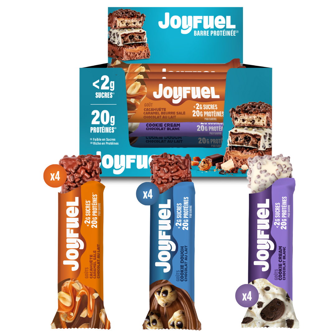 Pack incontournables Barres protéinées (x12)