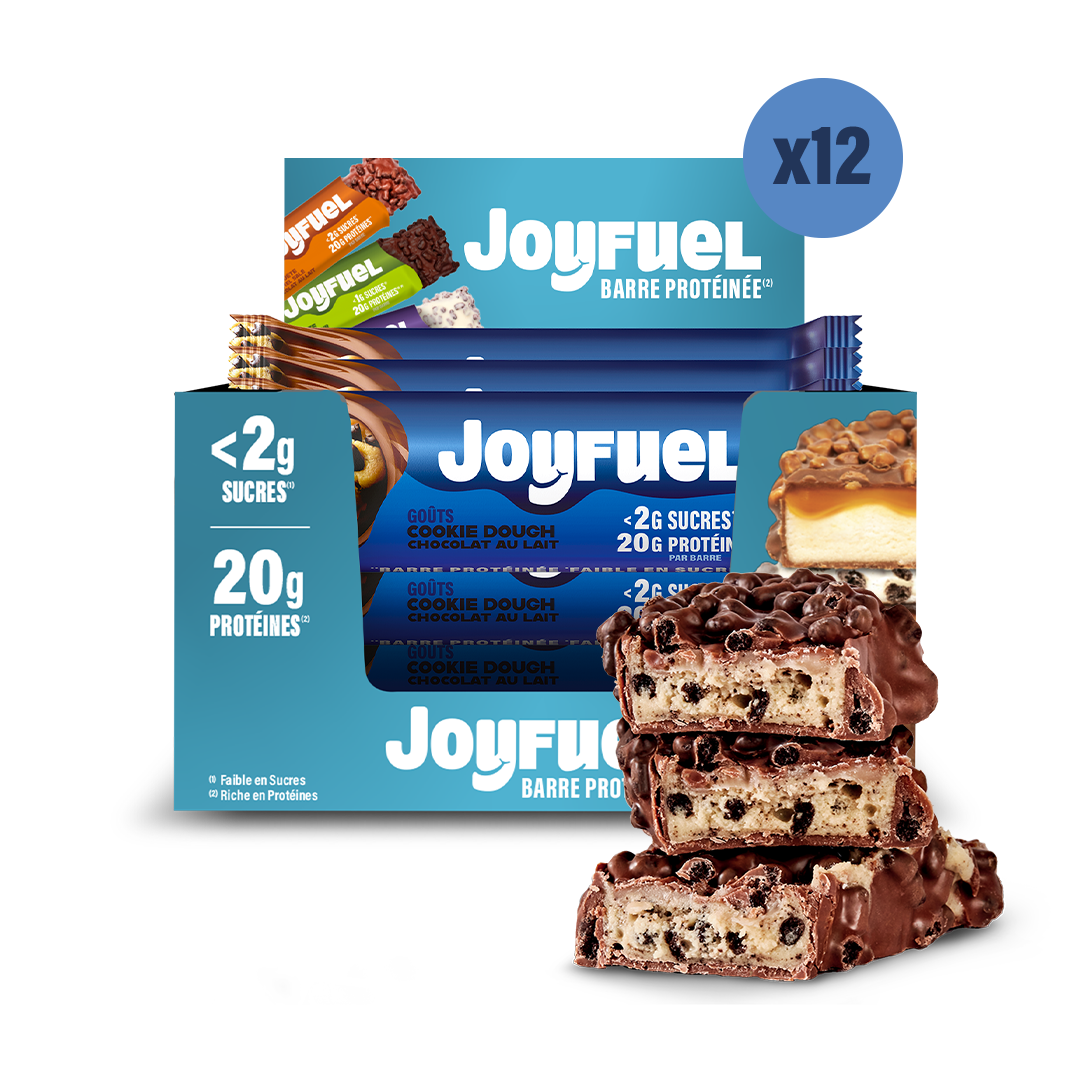 Barre protéinée Cookie Dough (x12)