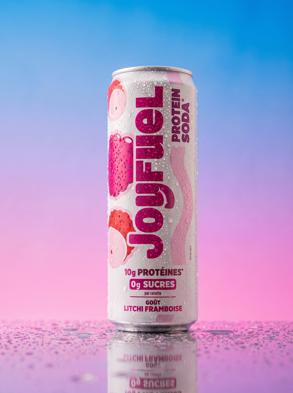 PROTEIN SODA LITCHI FRAMBOISE